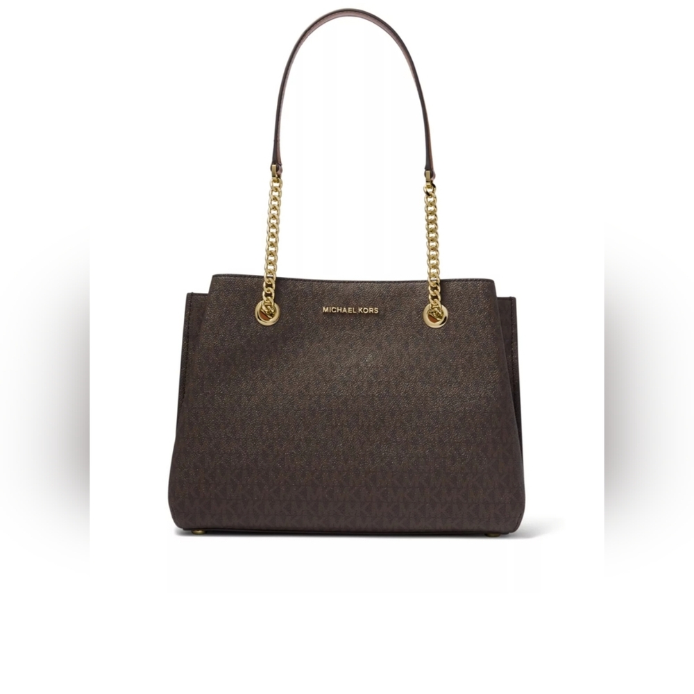 Michael Kors teagan large long drop satchel handbag
